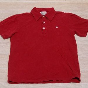 Paul Frank Men's Polo Shirt Small Red 100% Cotton